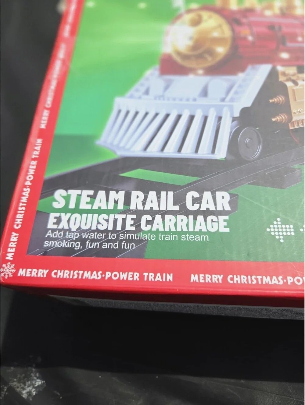 Steam rail Car train NO track